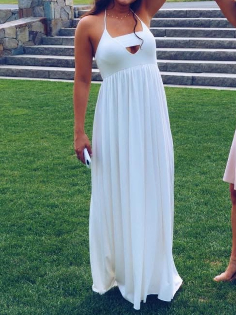 Rachel Pally Cream Maxi Dress